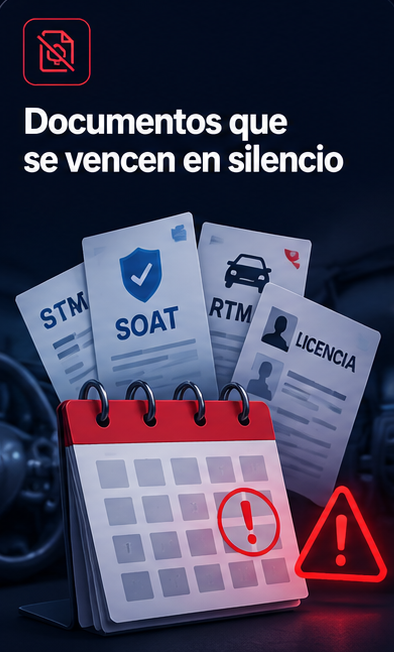Dolor: Documentos que se vencen en silencio
